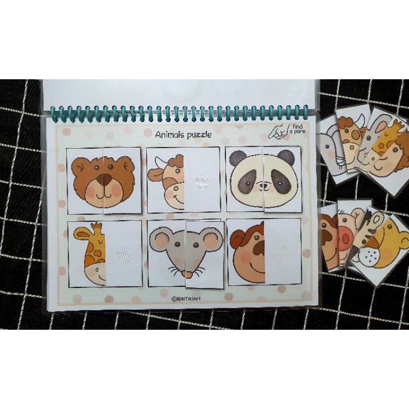 [xưởng bán buôn] học liệu montessori chủ đề tổng hợp My first busy book vừa chơi vừa học giúp bé phát triển kỹ năng