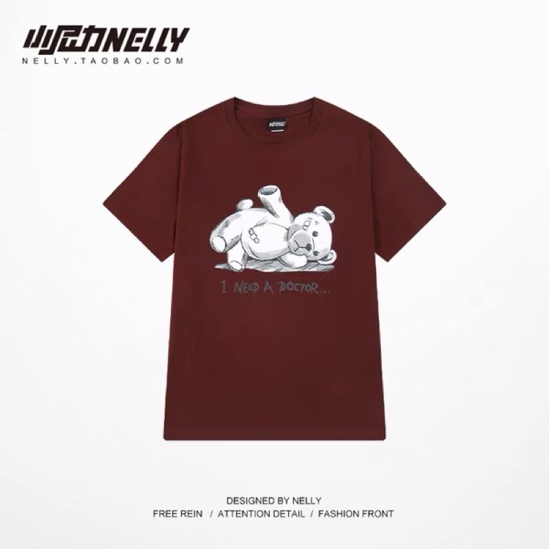 Áo phông nelly heybig sale (có sẵn) gấu nằm