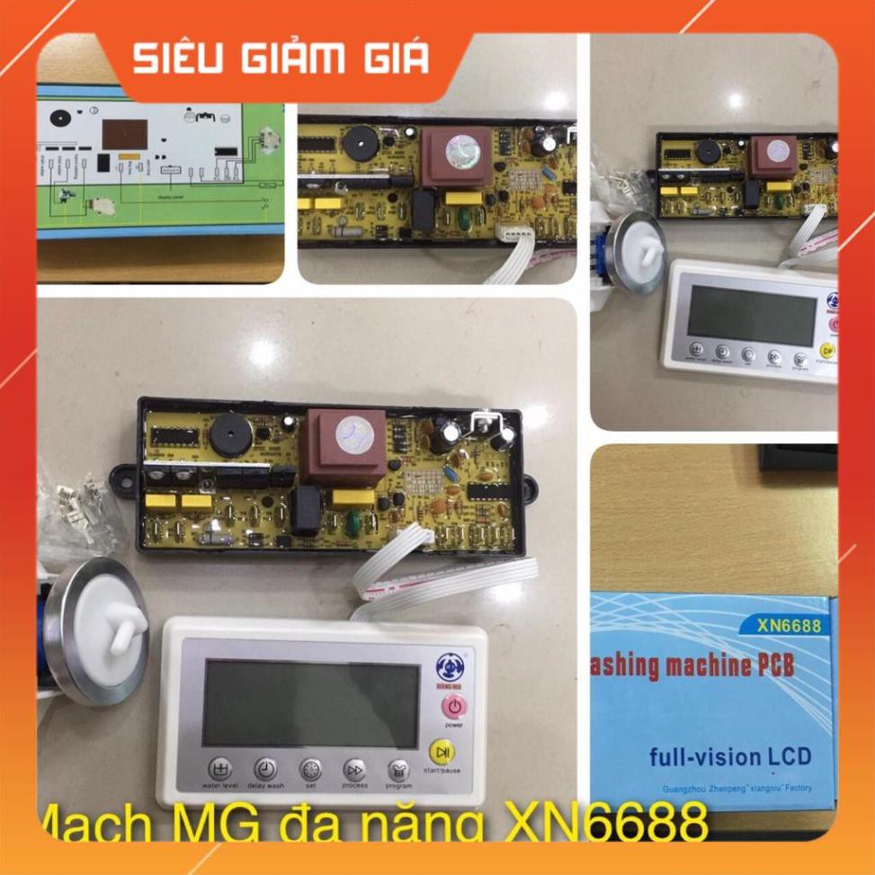 Mạch máy giặt đa năng XN 6688 giắc