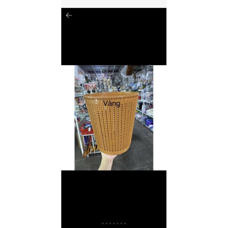 Sọt giả mây đựng quần áo, đựng rác hàng đẹp giá rẻ
