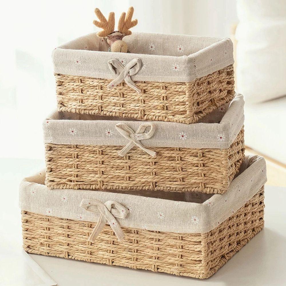 MOCHO Giỏ Đựng Đồ Handmade Hình Khối Lập Phương Siêu Bền Trang Trí Nhà Cửa
