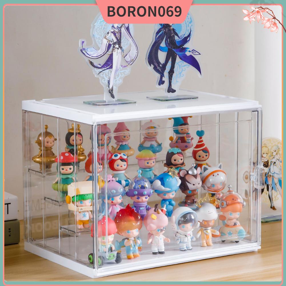 Hộp trưng bày trong suốt đựng bộ sưu tập tủ Storge rõ ràng cho nhựa Boron069
