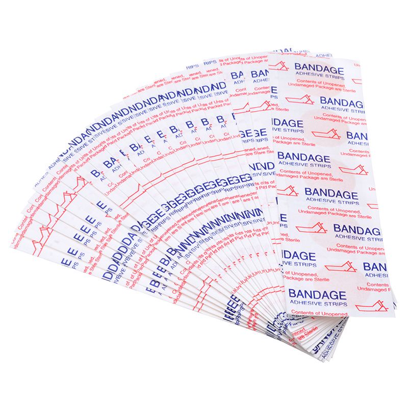 100 miếng dán cấy chỉ tròn BANDAGE. Băng keo cá nhân tròn 5.0