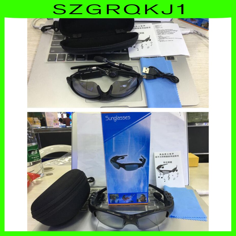 Kính Mát Tích Hợp Tai Nghe Bluetooth Không Dây Kèm Mic Cho Lái Xe
