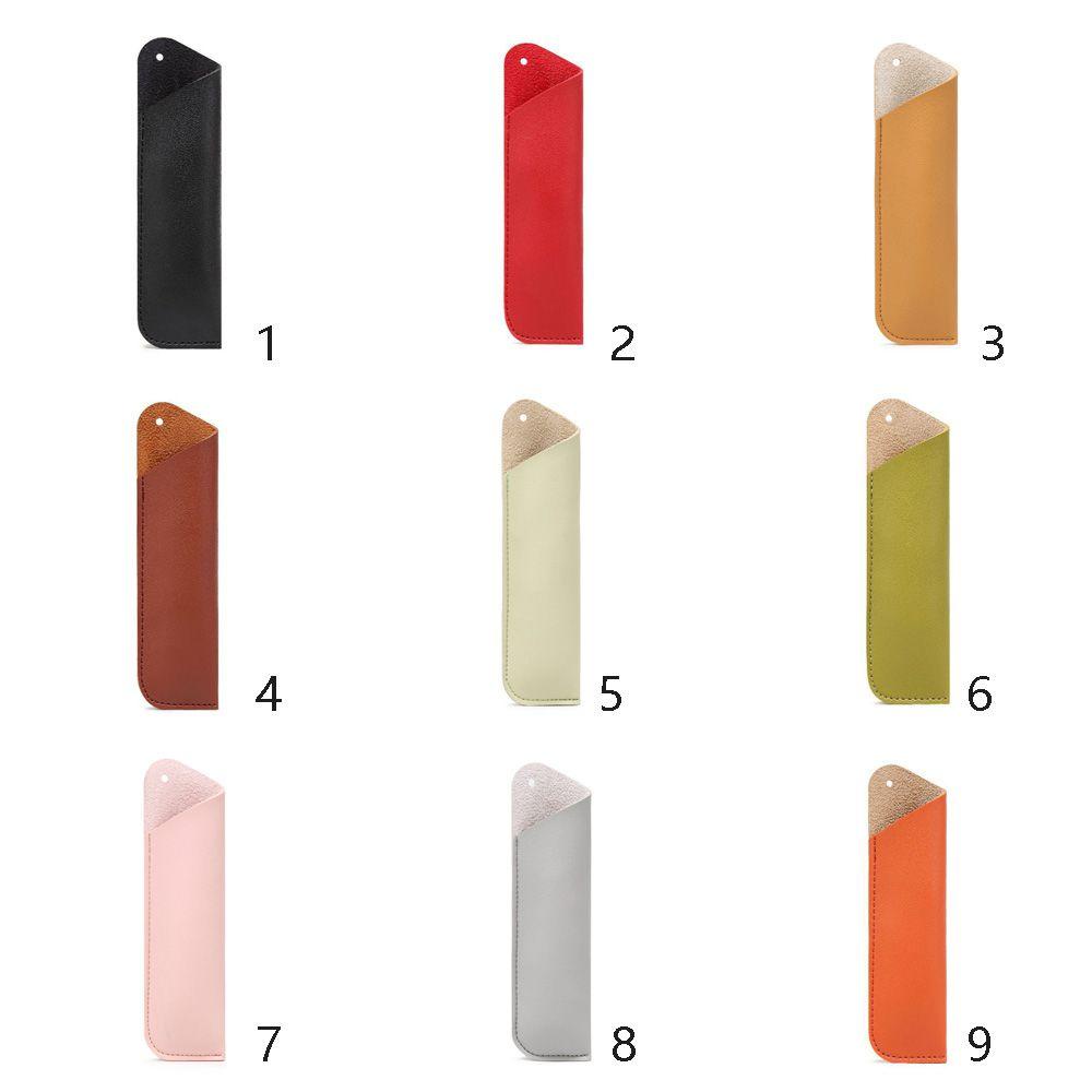PISTA Túi Da Đựng Bút Stylus Trọng Lượng Nhẹ Linh Hoạt Ốp