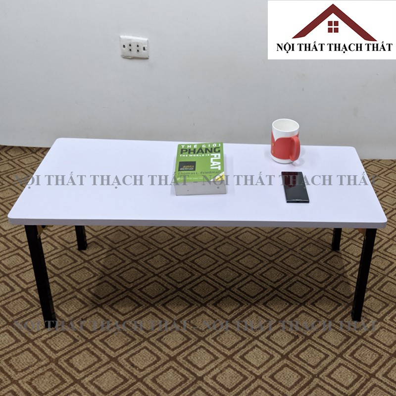 [ KÈM HỘP ] Bàn làm việc, bàn ăn gấp gọn - ngồi bệt chân chữ U | BigBuy360 - bigbuy360.vn