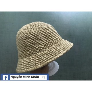 Combo Mũ vành tiểu thư handmade sợi thô