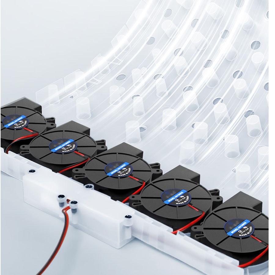 Đệm điều hòa ô tô làm mát có tích hợp quạt mát, Quạt làm mát ô tô tiêu thụ ít điện năng, thiết bị làm mát