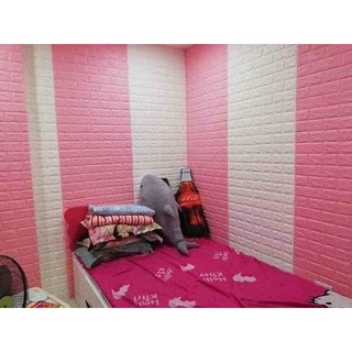 COMBO 10 Tấm Xốp Dán Tường 3D - 70x77cm