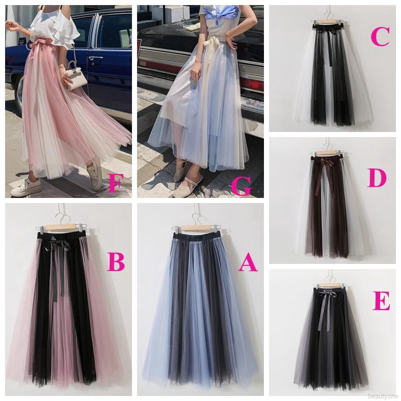 Chân váy xòe tutu phối lưới nhiều màu | BigBuy360 - bigbuy360.vn