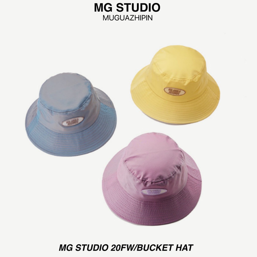 Mũ xô MG Studio bằng da nhiều màu độc đáo và chất lượng cao