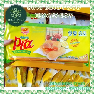 [ COMBO 5 TÚI ] Bánh Pía Ít Đường Đậu Xanh Sầu Riêng Chay 275g [1 TÚI 5 BÁNH] Tân Huê Viên| Ăn Kiêng - DING DING FOOD