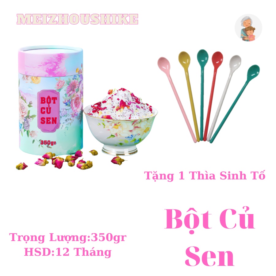 Bột Củ Sen Dưỡng nhan Mix Hoa Quả