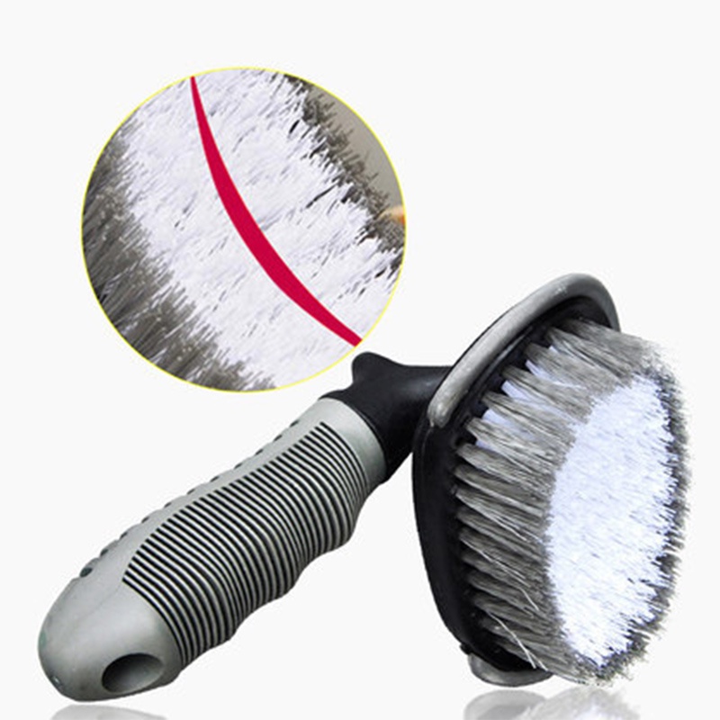 Bàn Chải Vệ Sinh Bánh Xe Hơi Đa Năng Hình Chữ T Tiện Dụng
