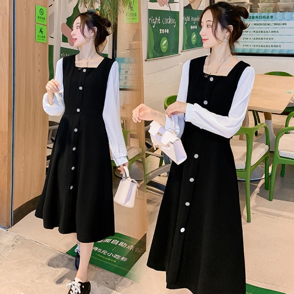 Đầm Dài Tay Phong Cách Mới Mẻ Thời Trang Xuân Thu Cho Nữ