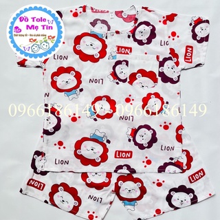 Đồ tôn(lanh) ngắn bé trai size 8(19-21kg)