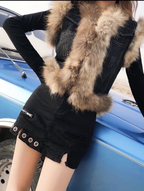 Chân váy kaki ngắn khoét khoen đùi - HÌNH SÀN CHỤP THẬT kèm clip | BigBuy360 - bigbuy360.vn