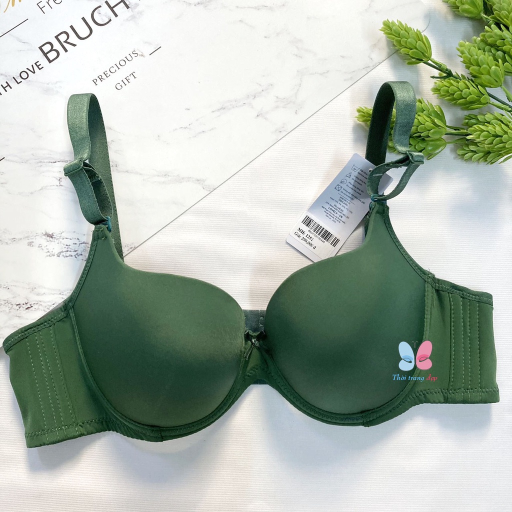 Áo ngực lovely trơn mút ép mỏng có gọng cài 3 - AL1251