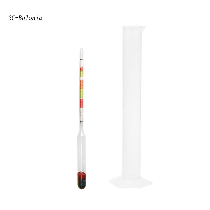 Đồng Hồ Đo Nồng Độ Cồn 0.990-1.160 3 Trong 1 250Mm Mang Đi Tiện Dụng