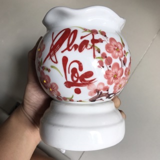 Đèn Xông Tinh Dầu Gốm Bát Tràng Size Đại