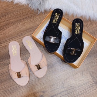 Dép svt phối nơ tiểu thư fullbox