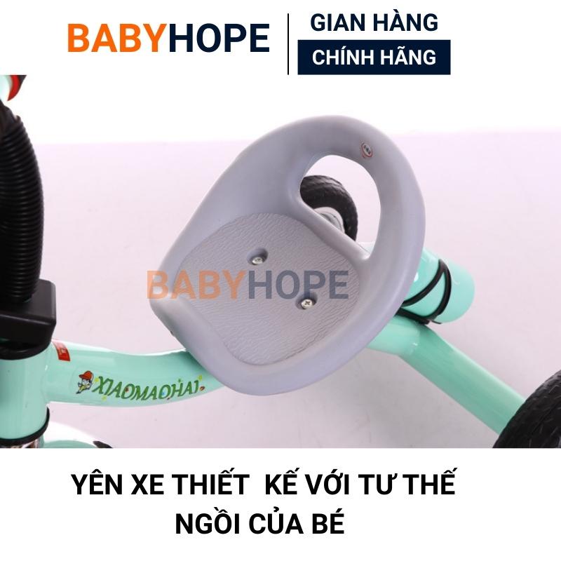 Xe đạp trẻ em, Xe ba bánh cho bé khung thép có bình nước con bọ,chuông dành bé từ 2 3 4 5 tuổi