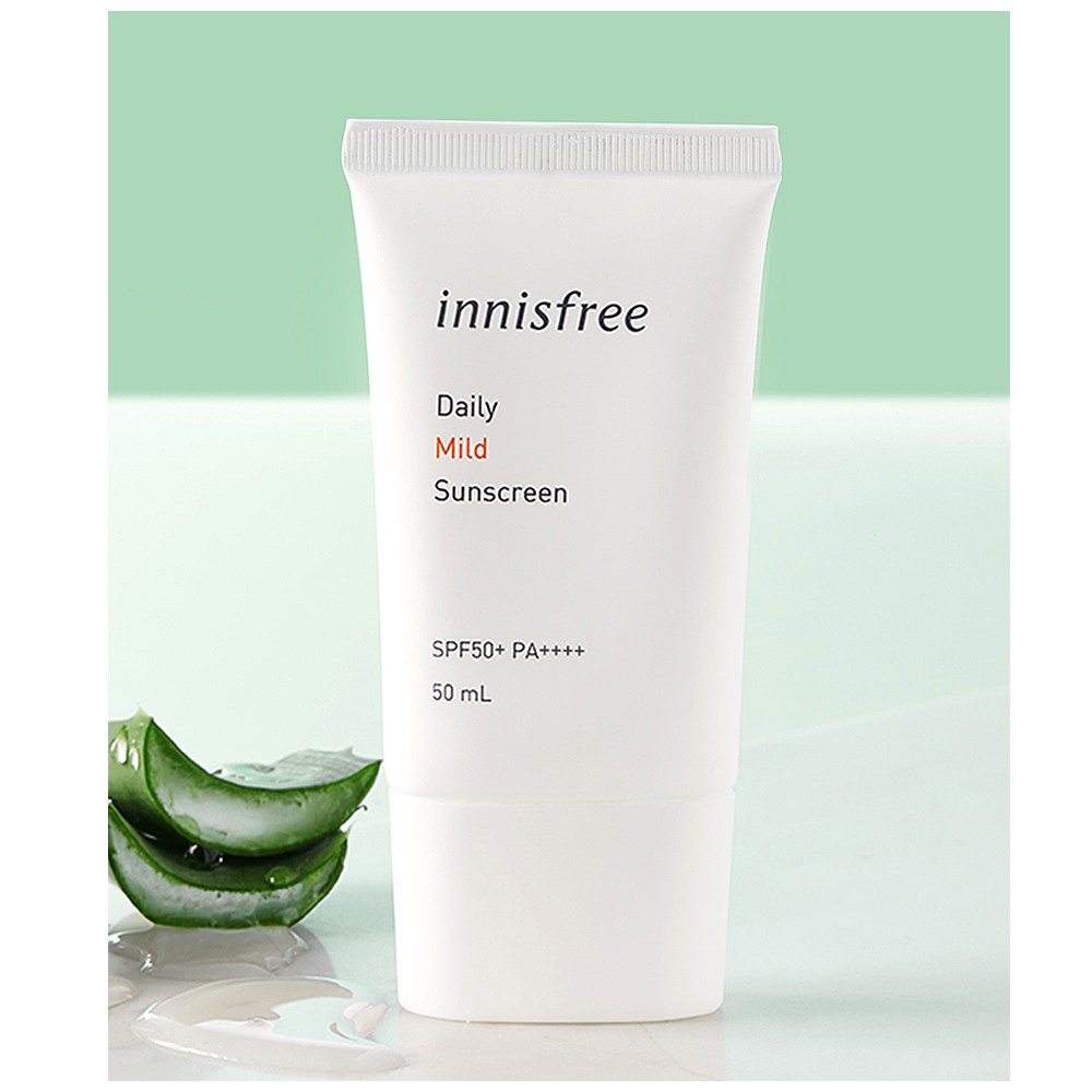 Kem Chống Nắng Hằng Ngày Innisfree Daily Mild Sunscreen SPF50+/PA++++ 50ml