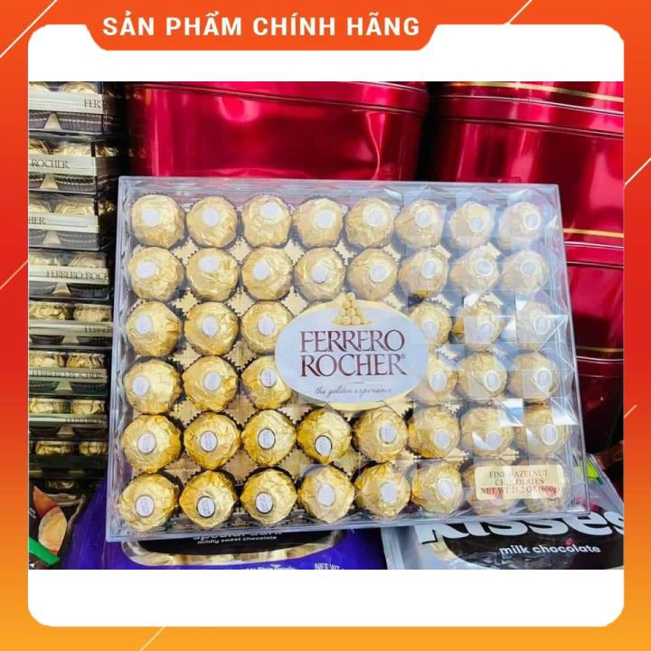 CHOCOLATE FERRERO ROCHER  - Hộp 48 Viên