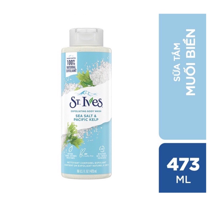 Sữa Tắm Trắng Da St.Ives Body Wash 473ml - USA Chính Hãng