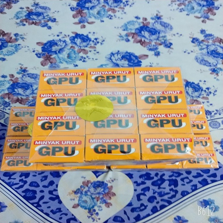 Dầu GPU - COMBO 12 CHAI DẦU NÓNG GỪNG GPU 60ML INDONESIA