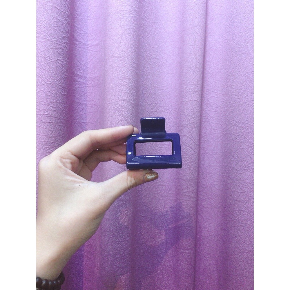 Kẹp tóc cào dáng nhỡ dạng vuông các màu cho nữ