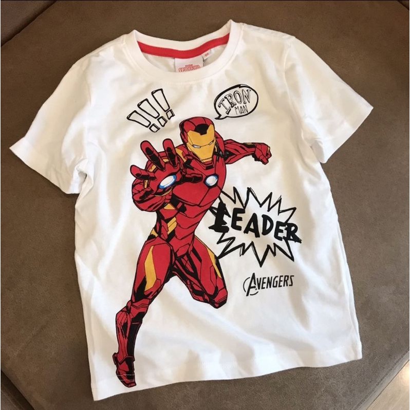 ÁO PHÔNG TRẮNG CỘC TAY THUN COTTON TQXK HÌNH SIÊU NHÂN, MICKEY, CHÓ CỨU HỘ, MINICRAF CHO BÉ TRAI