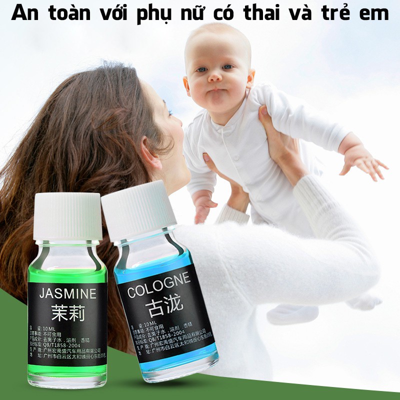 Tinh dầu nước hoa xe hơi lọ 10ml