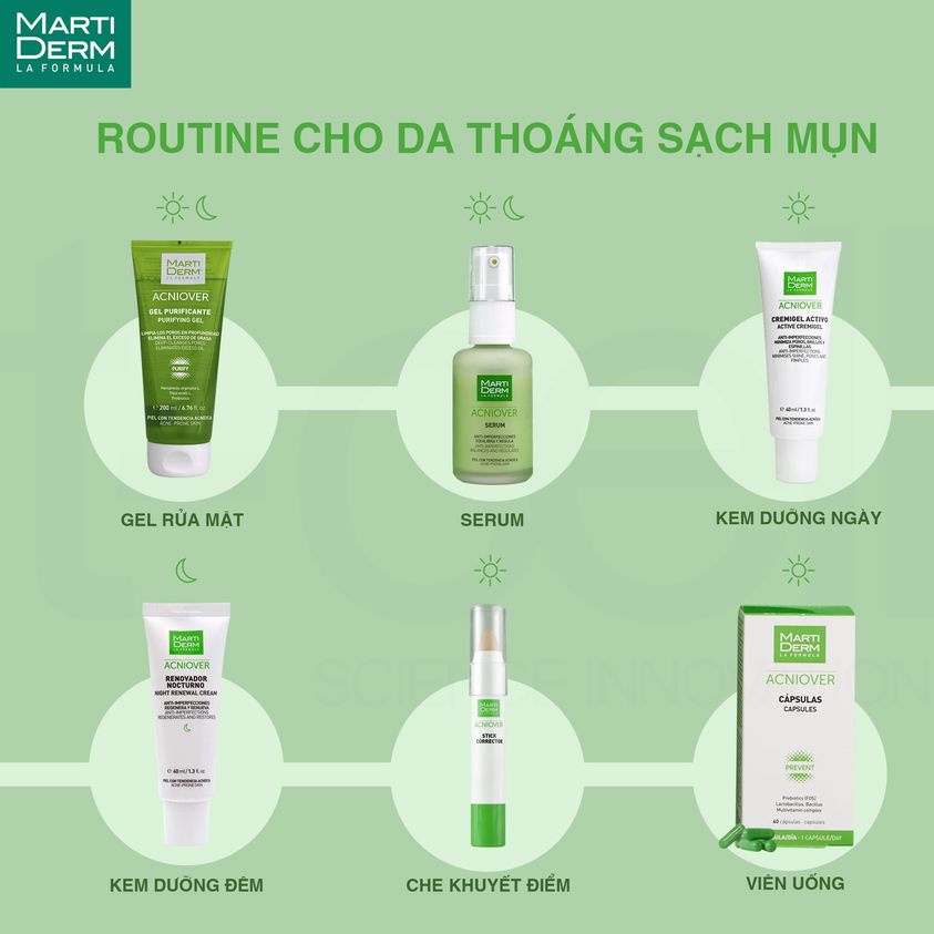 Tinh Chất Martiderm Giảm Mụn & Kiểm Soát Nhờn 30ml - Hasaki - Hàng Chính Hãng