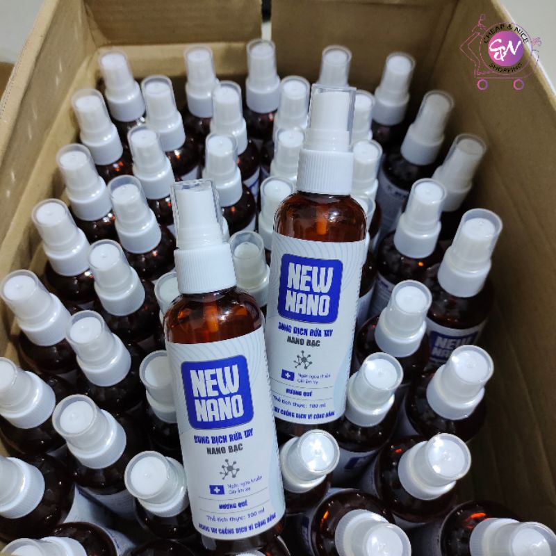 XỊT RỬA TAY-DUNG DỊCH NANO BẠC KHÁNG KHUẨN TRONG VÒNG 4H - Không Khô Da Tay, được kiểm nghiệm viện PASTEUR | BigBuy360 - bigbuy360.vn