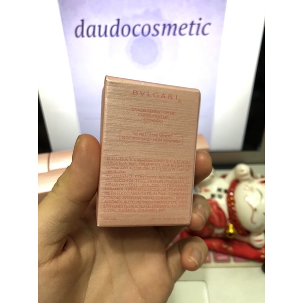 [ mini ] Nước hoa Bvlgari Rose Goldea EDP 1.5ml - Rose Goldea Blossom Delight 5ml | Thế Giới Skin Care