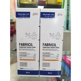 xịt da chó mèo có mủ FABRICIL 50ML