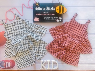 Bộ 2 dây bé gái NY Trắng
