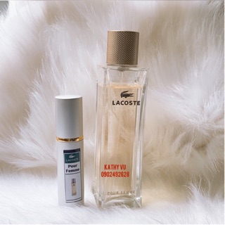 Nước hoa Lacoste Pour Femmer nữ (Ống thử 10ml)