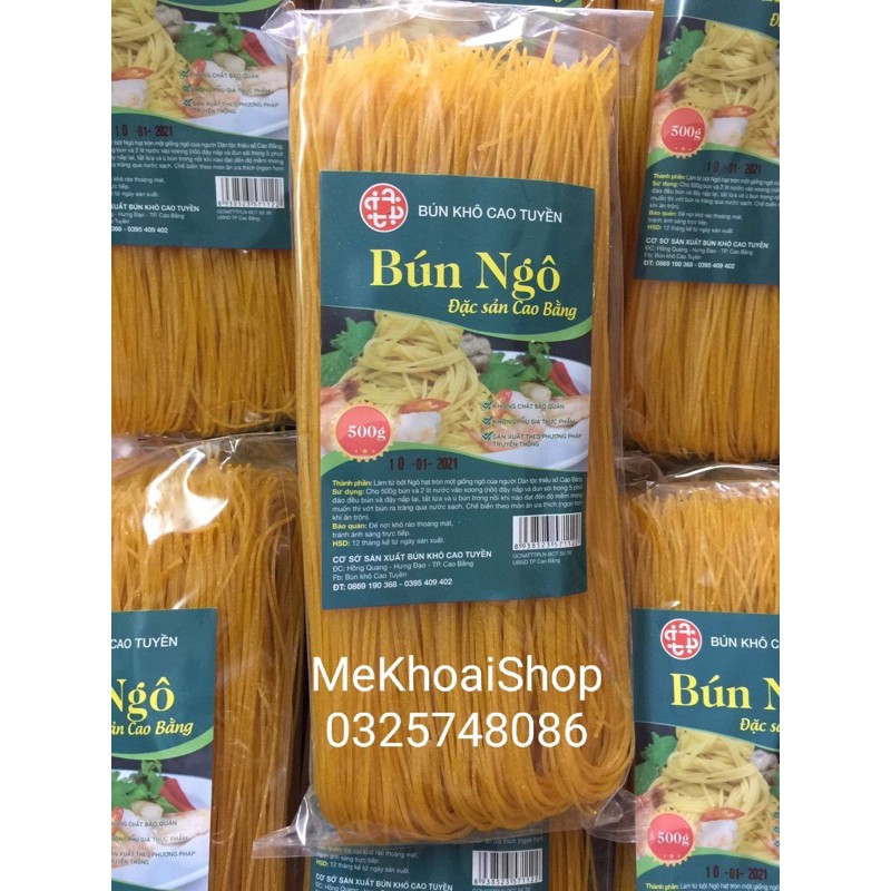 Mì bún khô ngũ sắc ngô/gấc/cẩm/gạo lứt Cao Tuyền eatclean/keto giảm cân đặc sản cao bằng (500g) | BigBuy360 - bigbuy360.vn