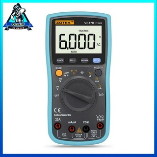 Máy Đo Vạn Năng Kỹ Thuật Số Vc17B 6000 Counts Ac Dc