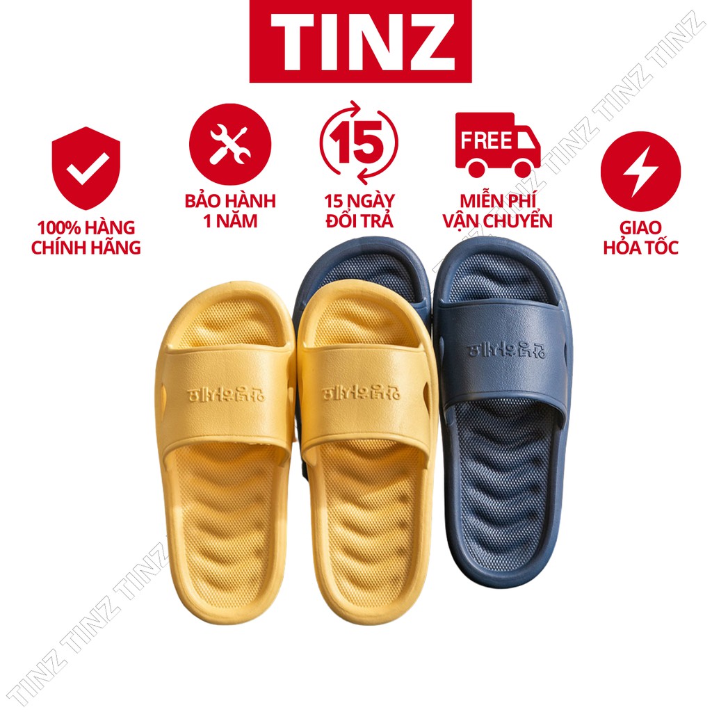 Dép đi trong nhà tắm, nhà vệ sinh, văn phòng nữ nam unisex chống trượt cute cao cấp TINZ|Mã 005