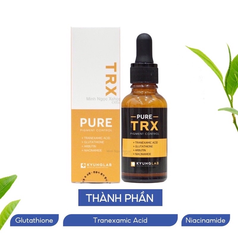 Serum giảm nám trắng da KYUNG LAB PURE TRX PIGMENT CONTROL 30ml, Giảm Thâm Nám Tàn Nhang Đều Màu Da