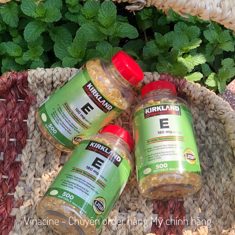 Vitamin E Kirkland 400 I.U 500 viên