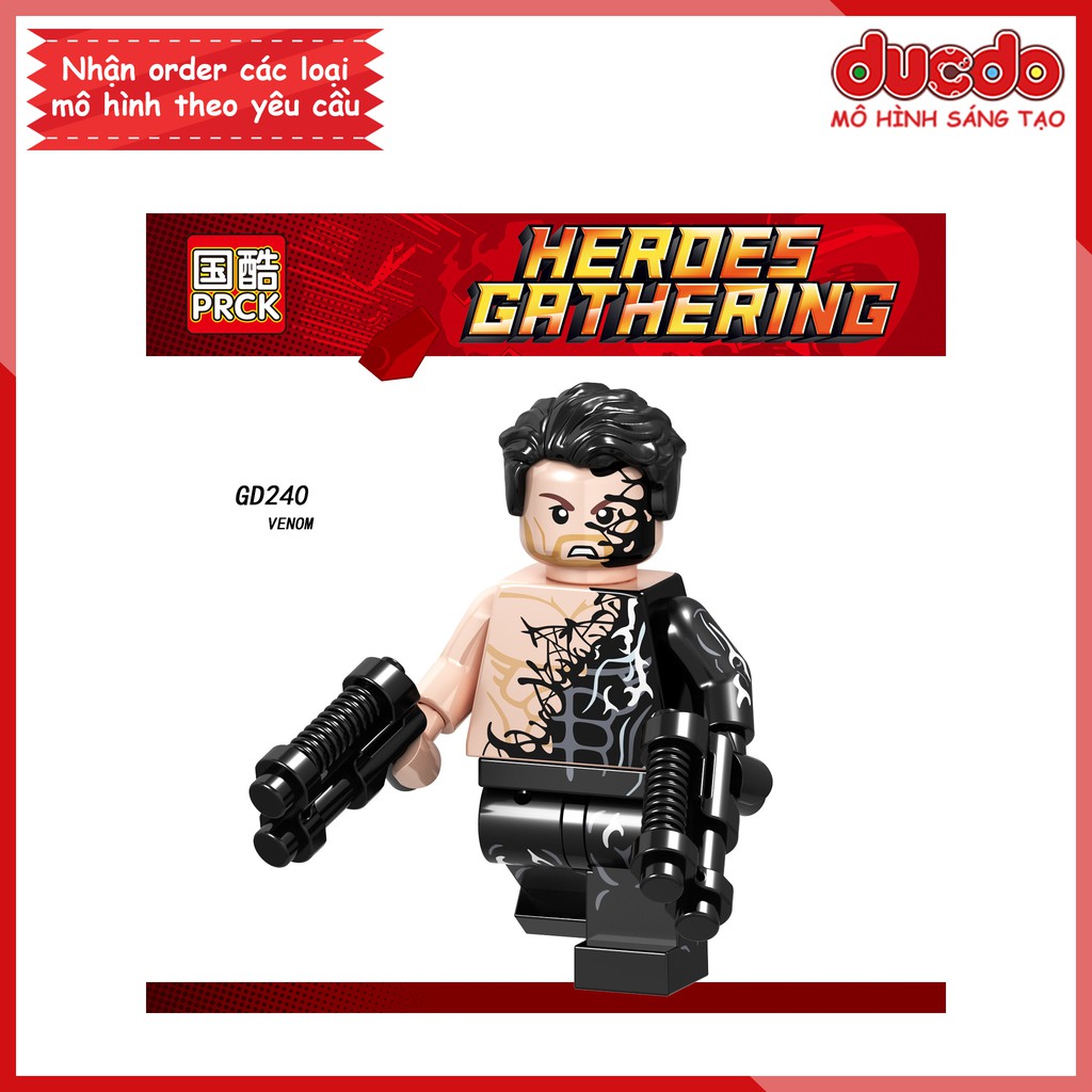 Minifigures các nhân vật trong Endgame - Đồ chơi Lắp ghép Xếp hình Mô hình Mini Iron Man EndGame LeLe GD 238 - 245