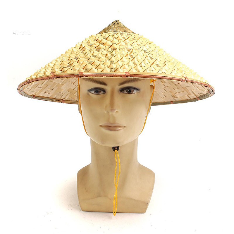 Nón lá Việt Nam đan bằng tre dùng chống nắng hiệu quả