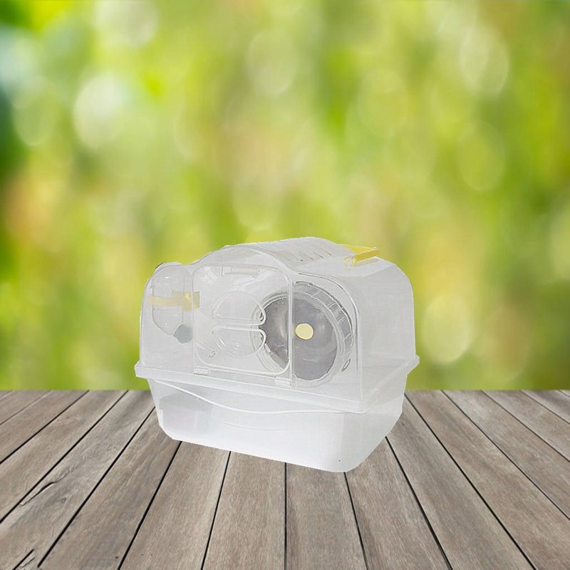 LỒNG CHUỘT HAMSTER - Lồng biệt thự gấu mini trong suốt di động cho chuột hamster thú cưng (có thể làm lồng nuôi chuột )