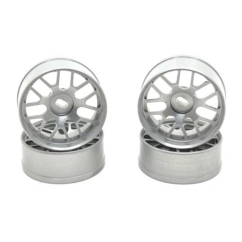 Bộ 4 Bánh Xe Kim Loại Chất Lượng Dành Cho Wltoys 284131 Xe Hơi Điều Khiển Từ Xa K969 K989 K999 P929 Mini-Z Mini-Q Mini-D Tỉ Lệ 1 / 28