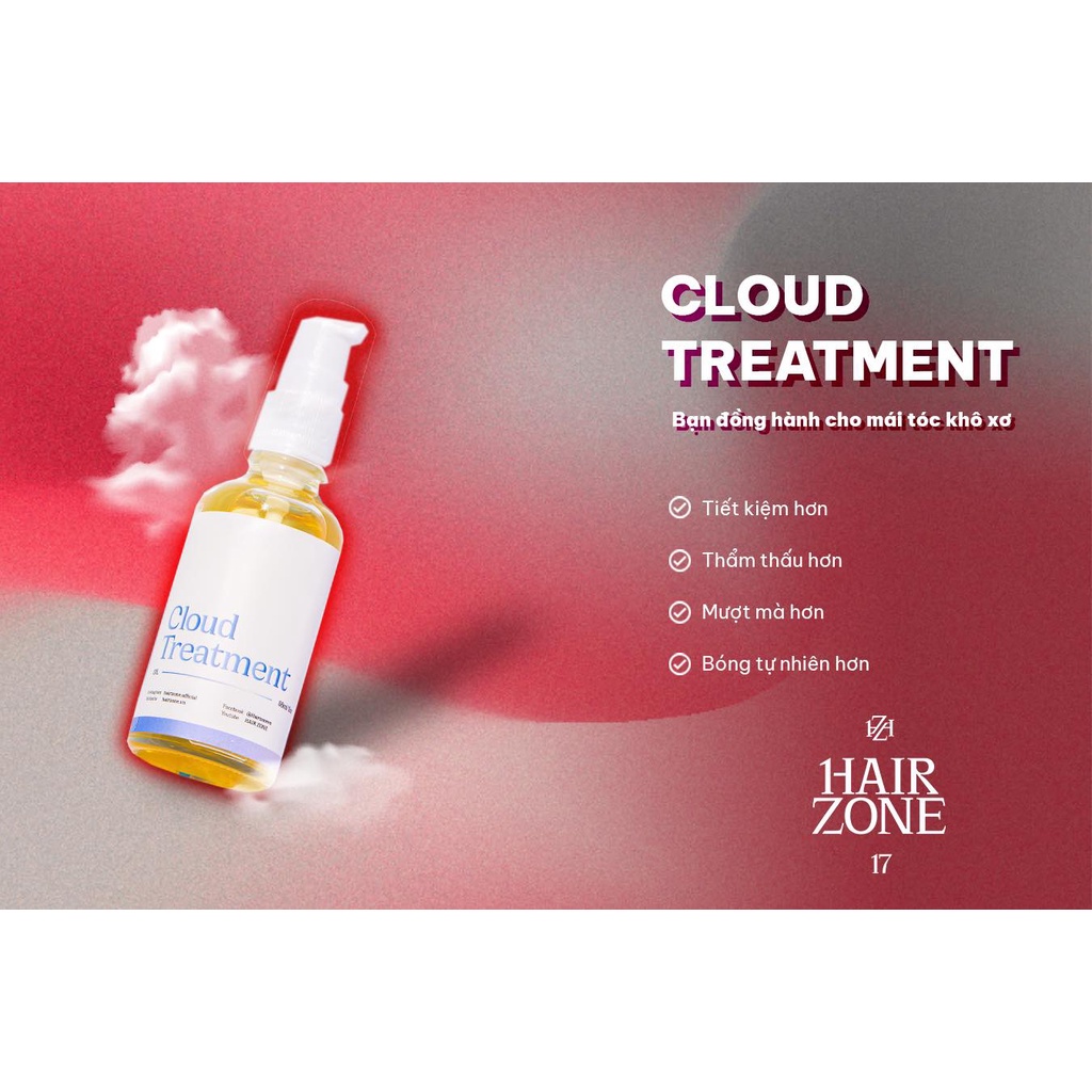[CHÍNH HÃNG 100%] Dầu dưỡng tóc Cloud Treatment By Hair Zone