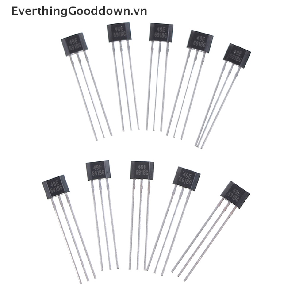 Everthinggooddown Set 10 Cảm Biến Tuyến Tính 49E OH49E SS49E